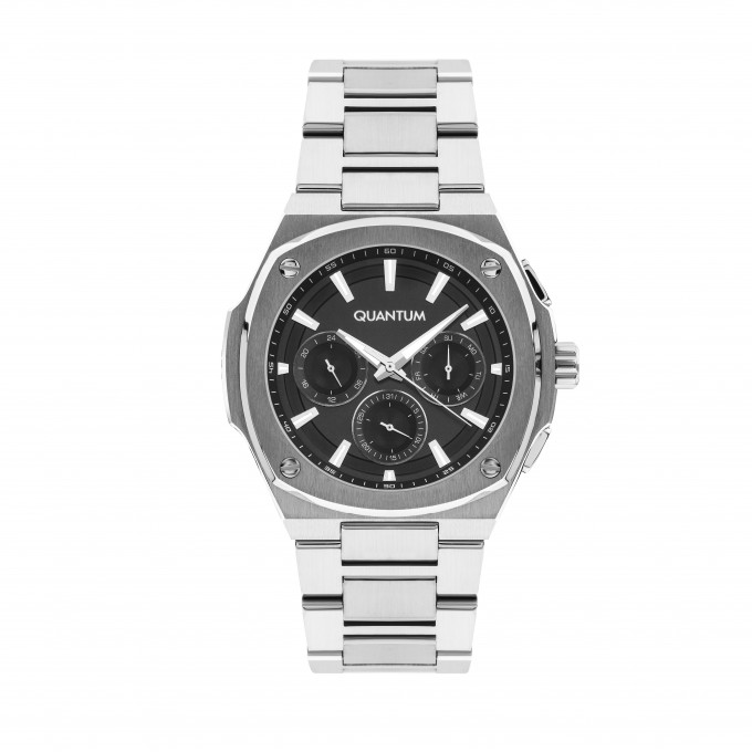 Наручные часы мужские QUANTUM серебристые ADG1032.350