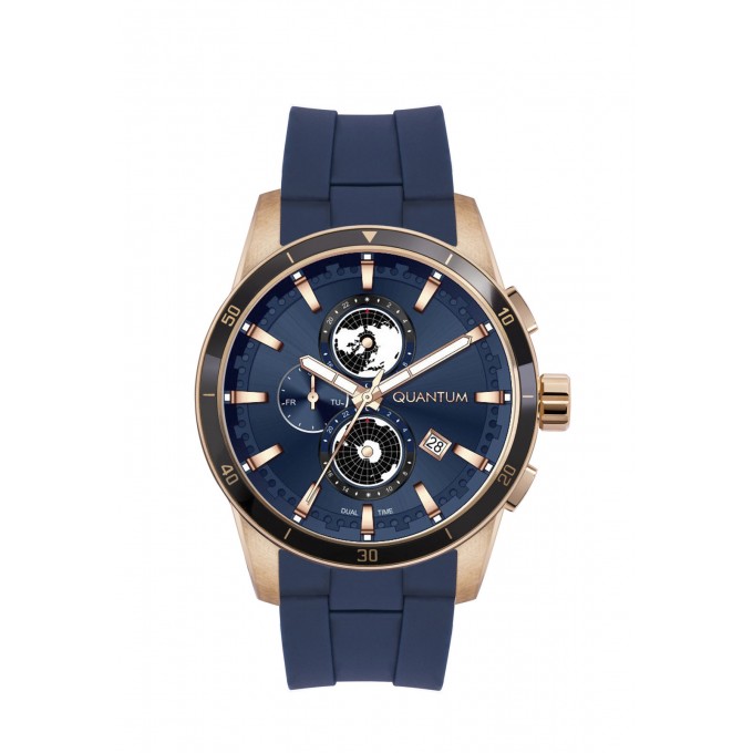 Наручные часы мужские QUANTUM синие ADG991.499