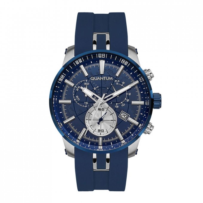 Наручные часы мужские QUANTUM синие PWG560.399