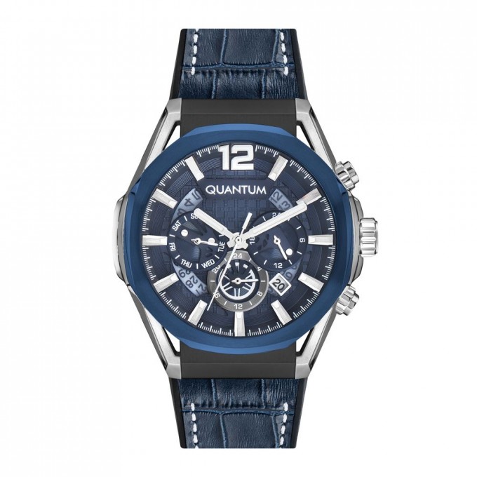 Наручные часы мужские QUANTUM синие PWG970.699