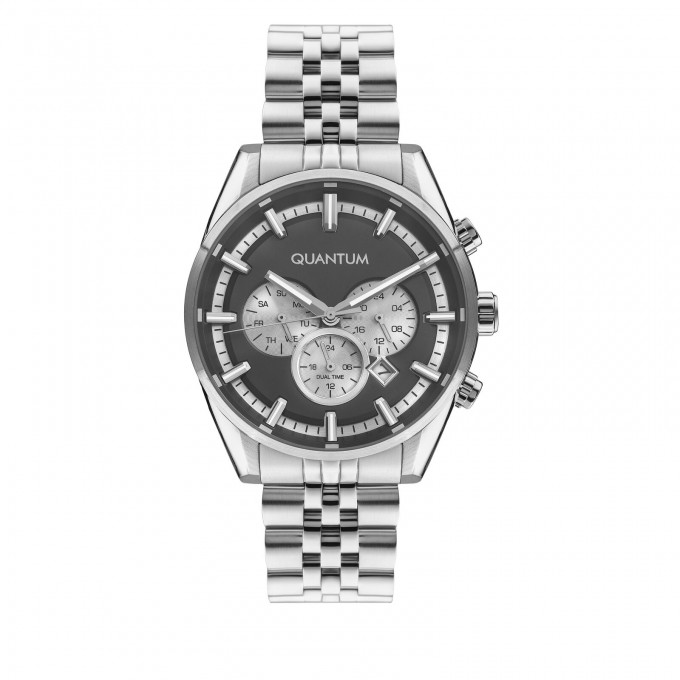 Наручные часы мужские QUANTUM серебристые PWG987.350